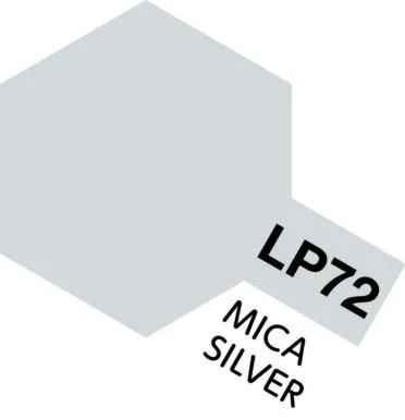 Tamiya Paint - LP-72 Mica Silver Mini Lacquer Finish