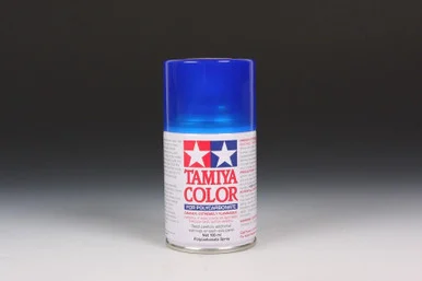 Tamiya Paint - PS-38 Translucent Blue Poly Carbonate Spray