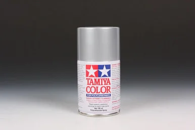 Tamiya Paint - PS-48 Semi Gloss Silver Anodized Aluminum Poly Carbonate Spray