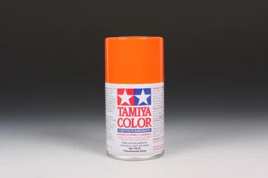 Tamiya Paint - PS-62 Pure Orange Poly Carbonate Spray