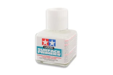 Tamiya Liquid Surface Primer White (40ml Bottle)