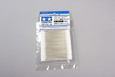 Tamiya Small Round Craft Cotton Swab Tip (x50)