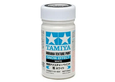 Tamiya Diorama Texture Snow Effect Paint (100ml Bottle)