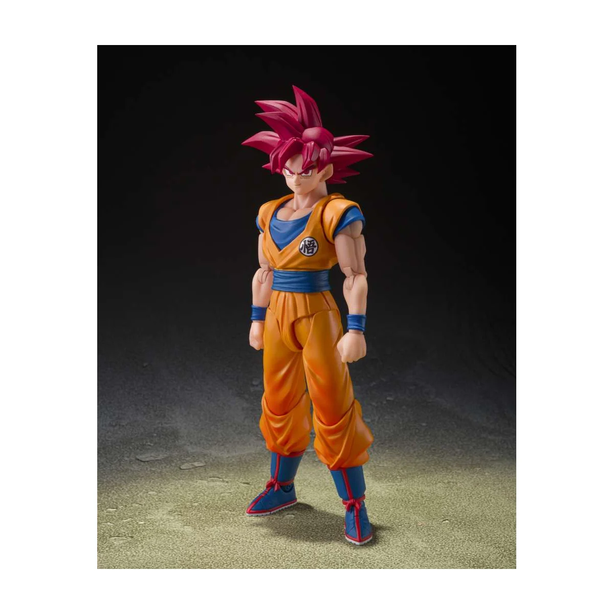 Dragon Ball Super Figure SHFiguarts Super Saiyan God Son Goku (God Aura) 15 cm Figurine - Tamashii Nations