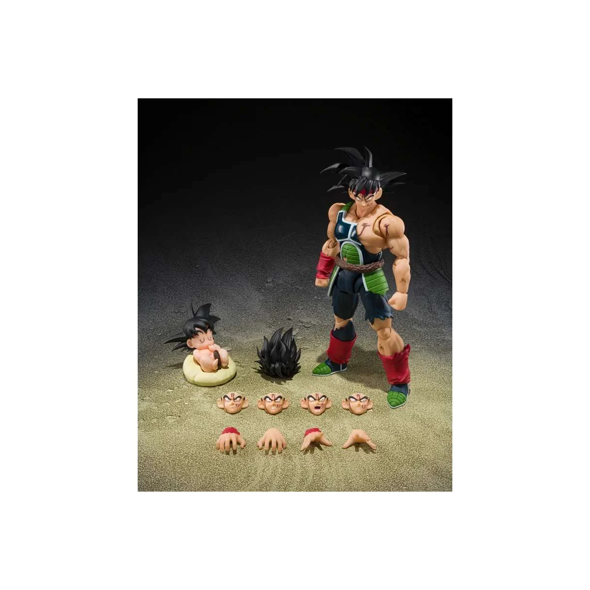 DRAGON BALL Z - Bardock - SH Figuarts Figure 15cm Figurine