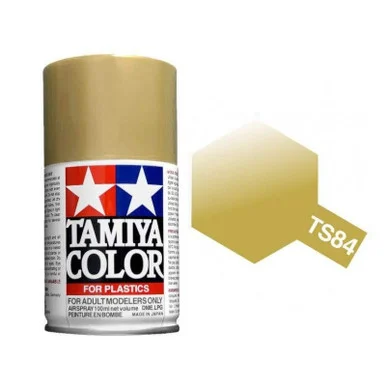 Tamiya 85084 TS-84 Metallic Gold Spray Lacquer 100ml