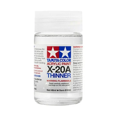 Tamiya 81030 Acrylic/Poly Thinner X-20A 46 Ml