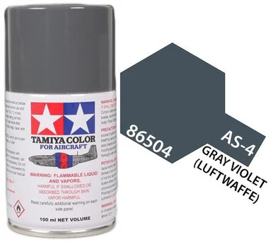 Tamiya 86504 AS-4 Gray Violet Aircraft Spray 100ml