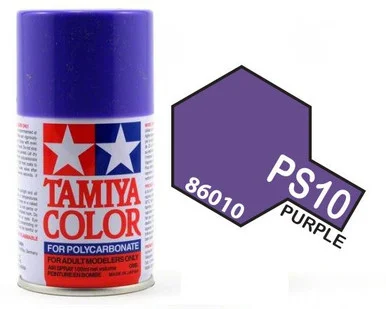 Tamiya 86010 PS-10 Purple Lexan Spray 100ml