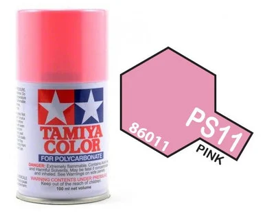 Tamiya 86011 PS-11 Pink Lexan Spray 100ml