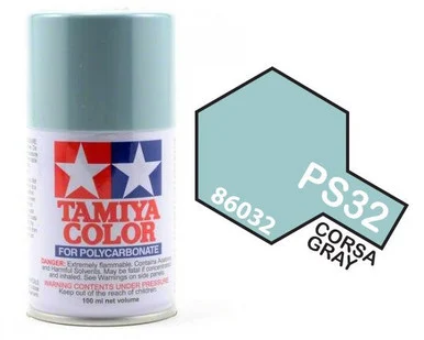 Tamiya 86032 PS-32 Corsa Grey Lexan Spray 100ml