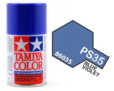 Tamiya 86035 PS-35 Blue Violet Lexan Spray 100ml