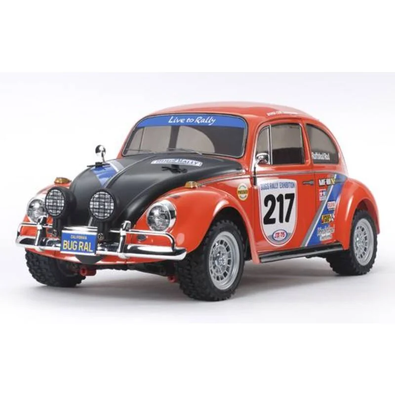 VW Beetle Rally electric RC Racing:Drift Cars - Tamiya RC