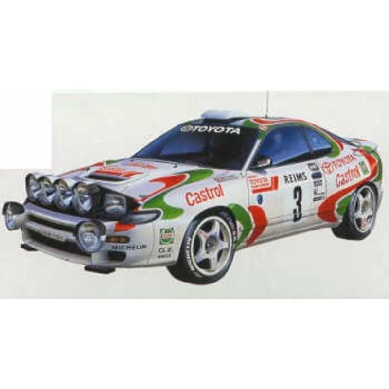Castrol Celica 1993 Monte Carlo Rally Winner Model kit - Tamiya