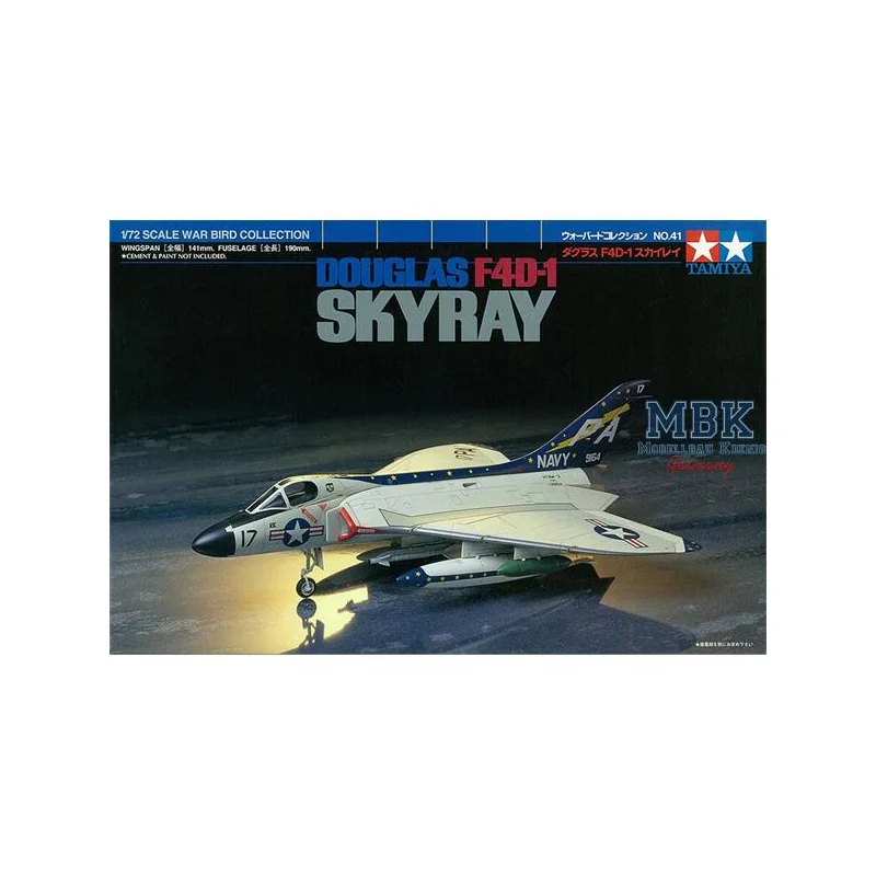 Douglas F4D-1 Skyray Model kit