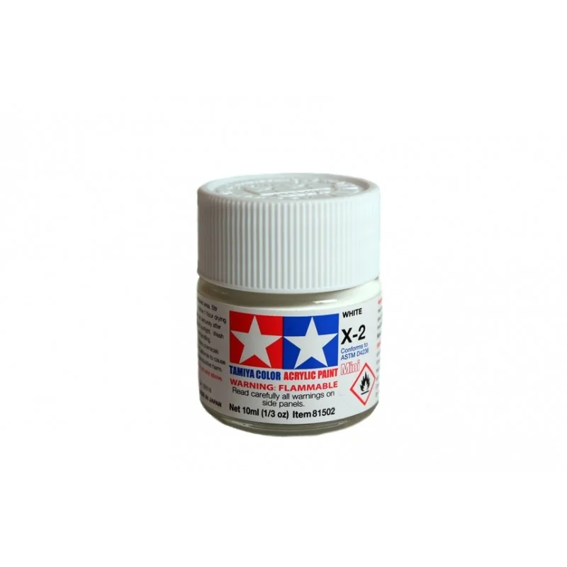 X-2 White 10ml Paint
