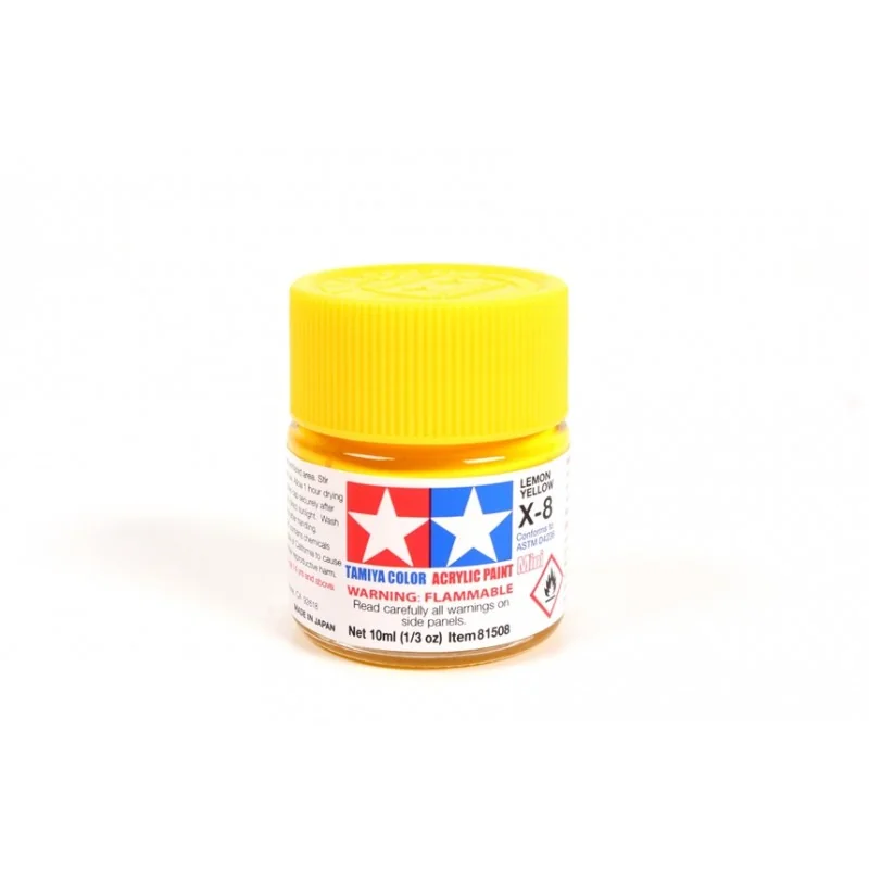 X-8 Lemon yellow 10ml Paint