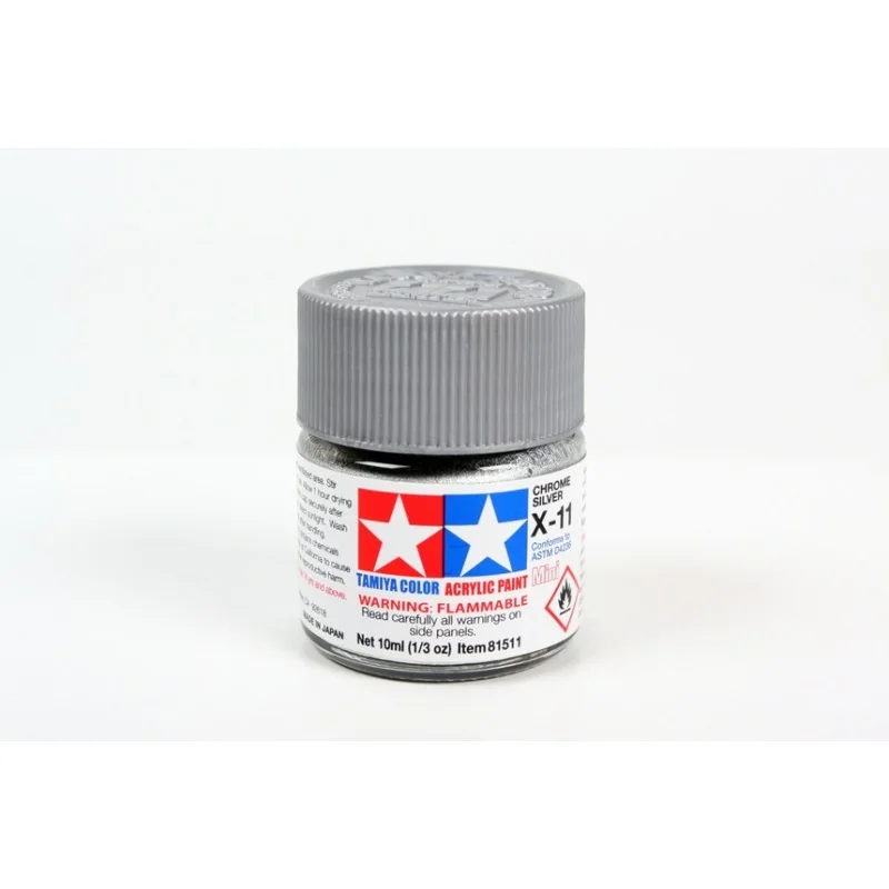 X-11 Chrome silver Paint