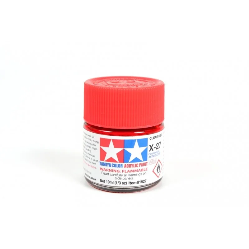 X-27 Clear red 10ml Paint