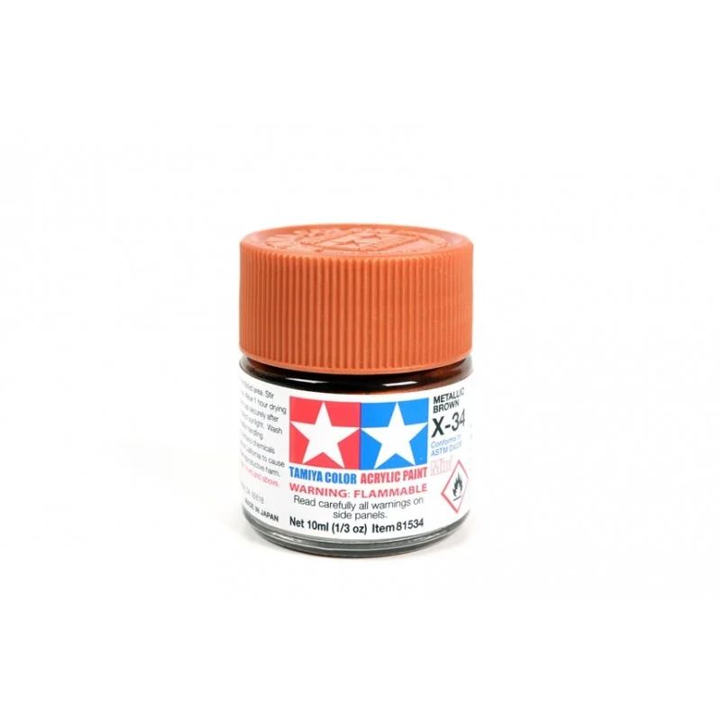 X-34 Metallic brown 10ml Paint