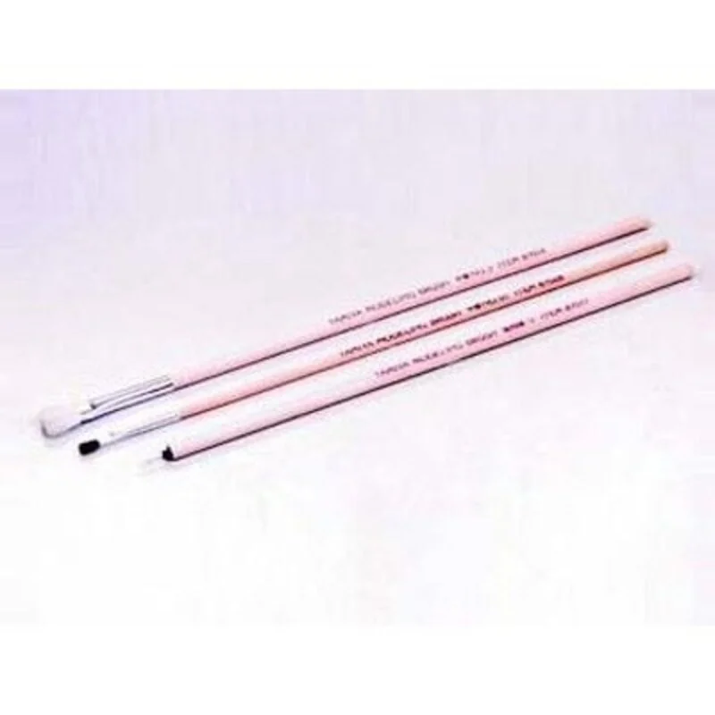 Brushes X3 (Flat N.1 And 3+ Pointed) - Tamiya