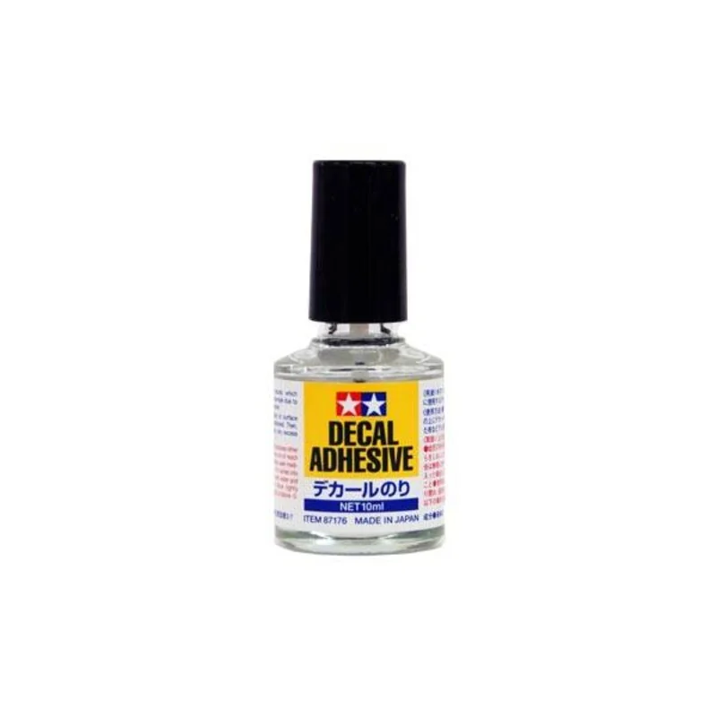Adhesive to decals - Tamiya