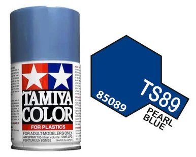 Tamiya 85089 TS-89 Pearl Blue Spray Lacquer 100ml