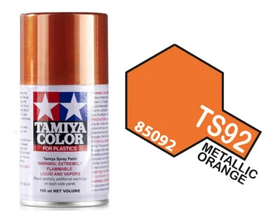 Tamiya 85092 TS-92 Metallic Orange Spray Lacquer 100ml