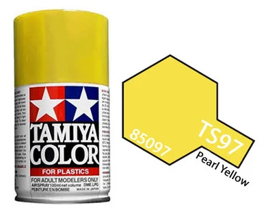 Tamiya 85097 TS-97 Pearl Yellow Spray Lacquer 100ml