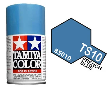 Tamiya 85010 TS-10 French Blue Spray Lacquer 100ml