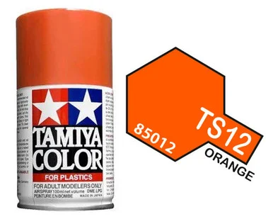 Tamiya 85012 TS-12 Orange Spray Lacquer 100ml