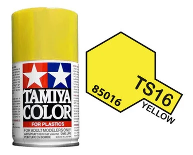 Tamiya 85016 TS-16 Yellow Spray Lacquer 100ml
