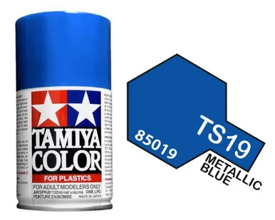 Tamiya 85019 TS-19 Metallic Blue Spray Lacquer 100ml