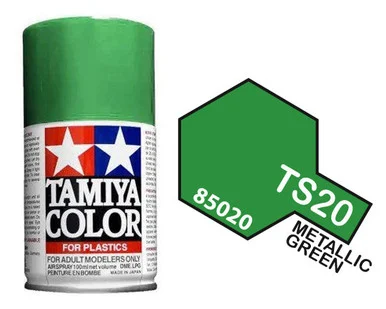 Tamiya 85020 TS-20 Metallic Green Spray Lacquer 100ml