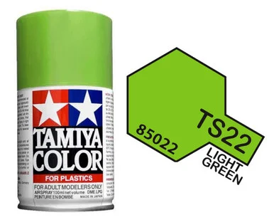 Tamiya 85022 TS-22 Light Green Spray Lacquer 100ml