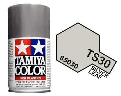 Tamiya 85030 TS-30 Silver Leaf Spray Lacquer 100ml
