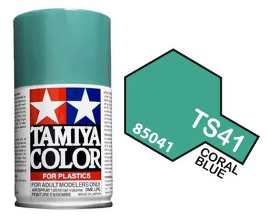 Tamiya 85041 TS-41 Coral Blue Spray Lacquer 100ml