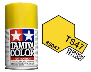 Tamiya 85047 TS-47 Chrome Yellow Spray Lacquer 100ml
