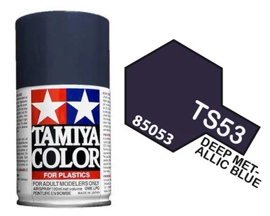 Tamiya 85053 TS-53 Deep Metalic Blue Spray Lacquer 100ml