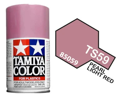 Tamiya 85059 TS-59 Pearl Light Red Spray Lacquer 100ml