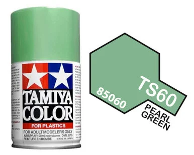 Tamiya 85060 TS-60 Pearl Green Spray Lacquer 100ml