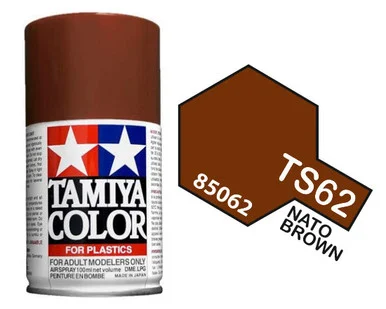 Tamiya 85062 TS-62 Nato Brown Spray Lacquer 100ml