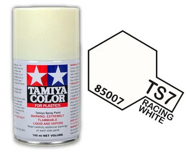 Tamiya 85007 TS-7 Racing White Spray Lacquer 100ml