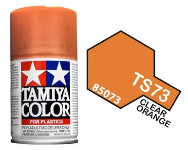 Tamiya 85073 TS-73 Clear Orange Spray Lacquer 100ml