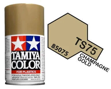 Tamiya 85075 TS-75 Champagne Gold Spray Lacquer 100ml