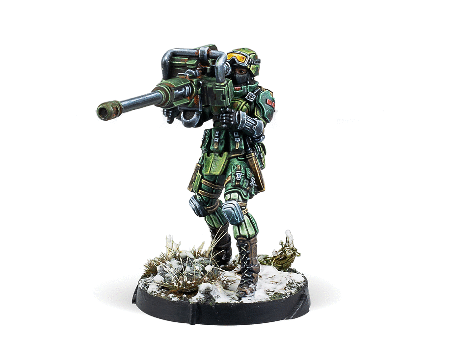 Infinity Ariadna TankHunters (Autocannon) Miniature Game Figure - Corvus Belli