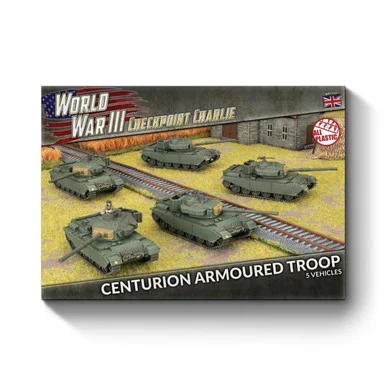 15mm Centurion Armoured Troop - TBBX16