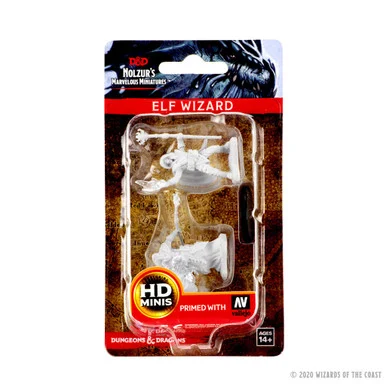 Wizkids 72622 Dungeons & Dragons Nolzur`s Marvelous Unpainted Miniatures: Elf Male Wizard