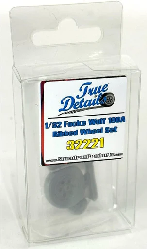 1/32 True Details Focke Wulf 190A Ribbed Resin Wheels Set - Squadron