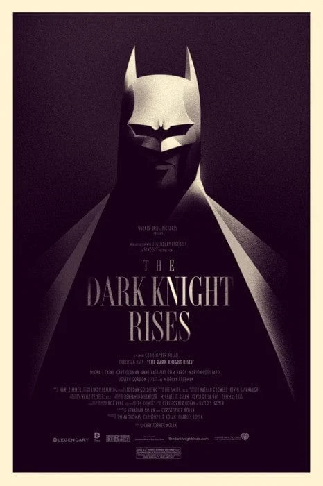 The Dark Knight Rises (Variant) - Olly Moss